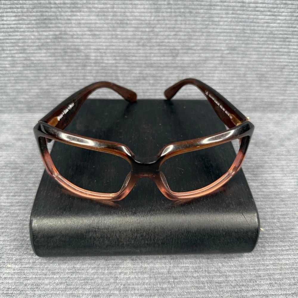 Juicy Couture Country Club Eyeglass Frames‎ Brown Pink Rhinestone Y2K Sz S